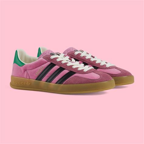 gucci pink gazelles|adidas x gucci gazelle.